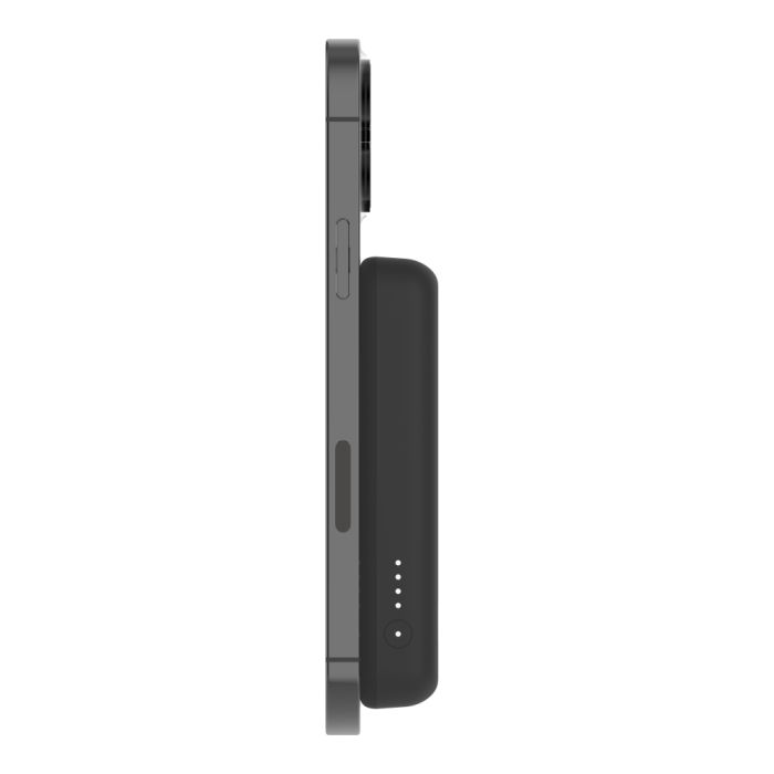 Belkin 5K Magnetic Wireless 5000mAh Power Bank + Kick Stand - Black - Oraxxi
