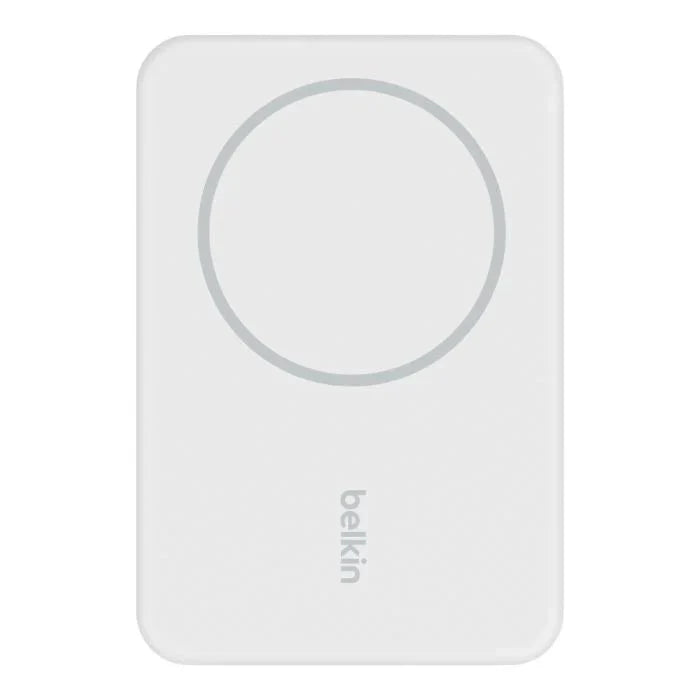 Belkin 5K Magnetic Wireless 5000mAh Power Bank + Kick Stand - White - Oraxxi