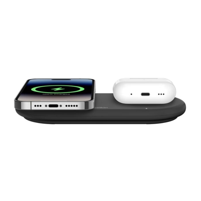 Belkin BoostCharge Pro 2 - in - 1 Wireless Charger - Black - Oraxxi