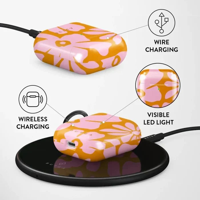 Burga AirPods (1st & 2nd Gen) Case - Daytime Fiesta - Oraxxi