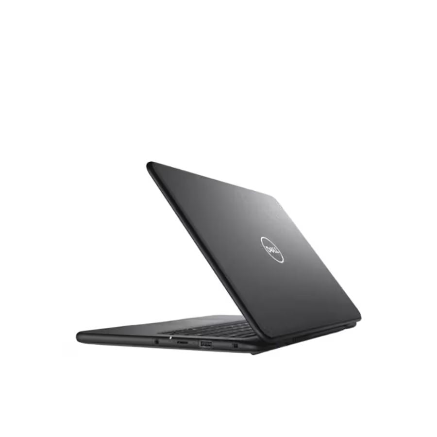 Dell Latitude 3300 laptop with Core i5 8th Gen, 8GB RAM, and 256GB SSD, shown open on a desk.
