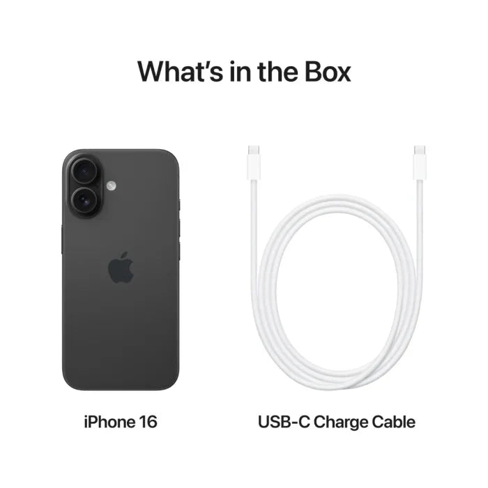 iPhone 16 128GB - Black - Oraxxi
