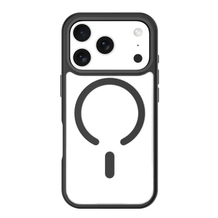 Moov Luxe Edge Case with MagSafe for iPhone 17 Pro - Black - Oraxxi